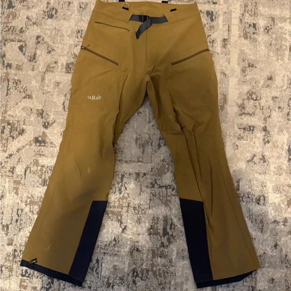 Rab Brown and Black Outdoor Ski / Winter Hiking Pants - Picture 1 of 4